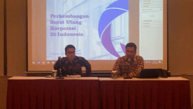 Konferensi pers PEFINDO soal perkembangan surat utang korporasi di Indonesia. Foto: Moh Fajri/kumparan