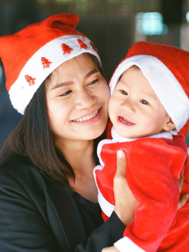 Ibu dan anak Natal PTR Foto: Shutterstock
