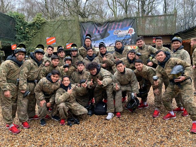 Garuda Select, bermain paint ball