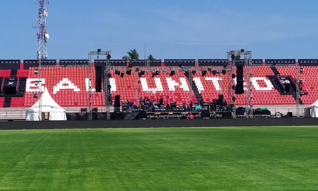 Cegah Rumput Rusak, Pesta Kemenangan Bali United di Atas Grass Cover (1036)