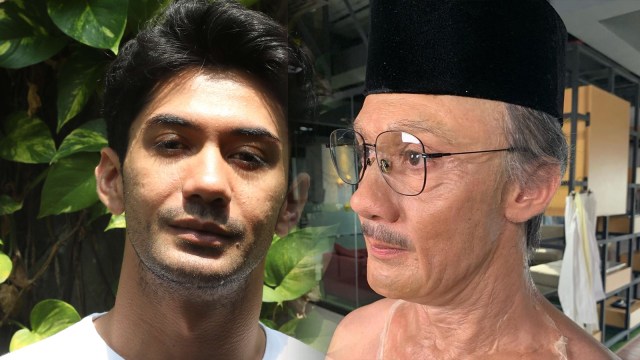 Transformasi Reza Rahadian menjadi BJ Habibie. Foto: Munady dan Instagram/@officialpilarez