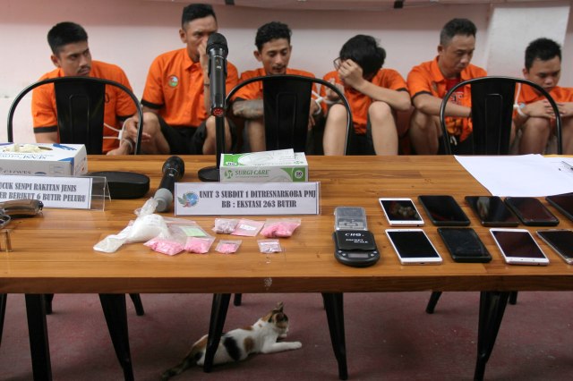 Rilis Peredaran Narkoba Lapas Banceuy di PMJ