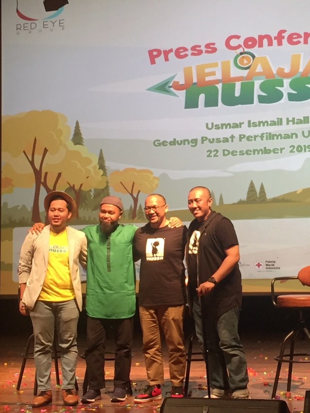 Konferensi Pers Jelajah Nussa 2020, Usmar Ismail Kuningan, Jakarta Selatan, Minggu (22/10).  Foto: Giovanni/kumparan 
