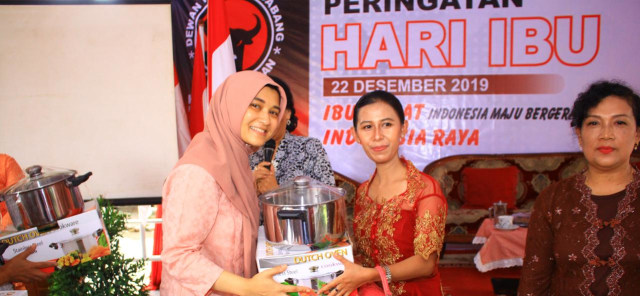 Wakil Ketua Bidang Perempuan dan Anak DPC PDIP Kota Malang, Amithya Ratnanggani. (Foto: Rizal Adhi/Tugumalang.id)