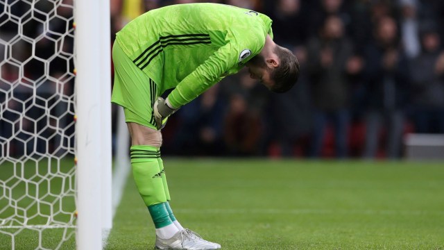 Kiper Manchester United, David de Gea. Foto: REUTERS/David Klein