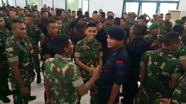 Mediasi dan Perdamaian Anggota TNI dan Brimob di Maluku