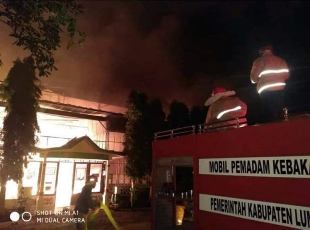 Kebakaran Pabrik Teh Gucialit Milik PTPN XII Berasal dari Kompor