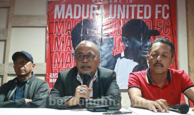 RD Diperkenalkan Sebagai Pelatih dan Manajer Madura United