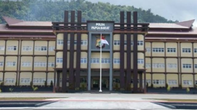 Gedung Kantor Polda Papua Barat, foto : Istimewa