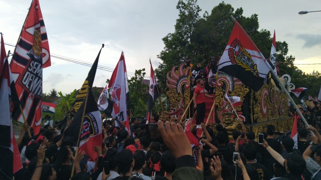 Pawai budaya Bali United Juara Liga 1 - ACH