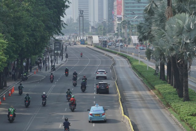 Jalan Sudirman-Thamrin Lengang, Natal