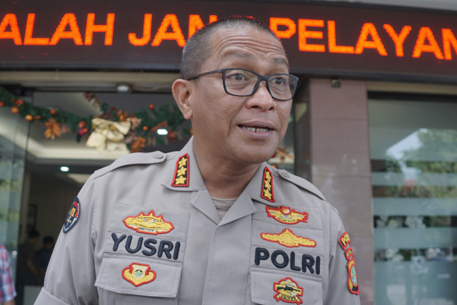 Kabid Humas Polda Metro Jaya Kombes Pol Yusri Yunus di Polres Metro Jakarta Selatan, Selasa (24/12). Foto: Helmi Afandi Abdullah/kumparan 