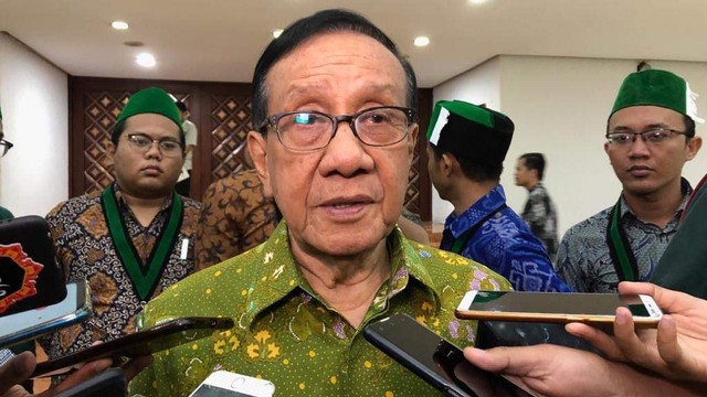 Ketua Dewan Kehormatan Golkar Akbar Tandjung. Foto: Rafyq Panjaitan/kumparan