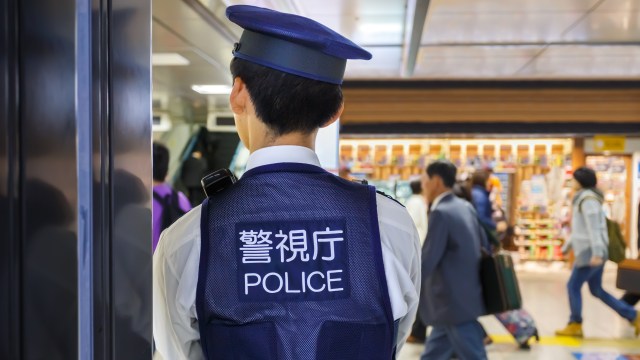 Ilustrasi Polisi Jepang. Foto: Shutter Stock 