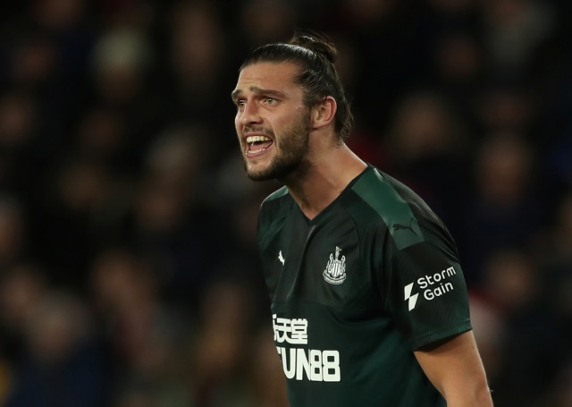Andy Carroll, penyerang Newcastle United. Foto: Action Images via Reuters/Lee Smith