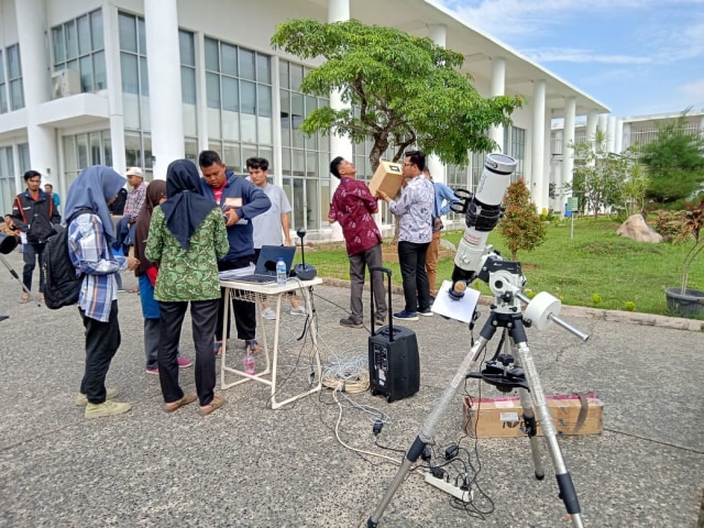 Itera Siapkan 11 Teleskop Untuk Pengamatan Gerhana Matahari di Lampung (1924)