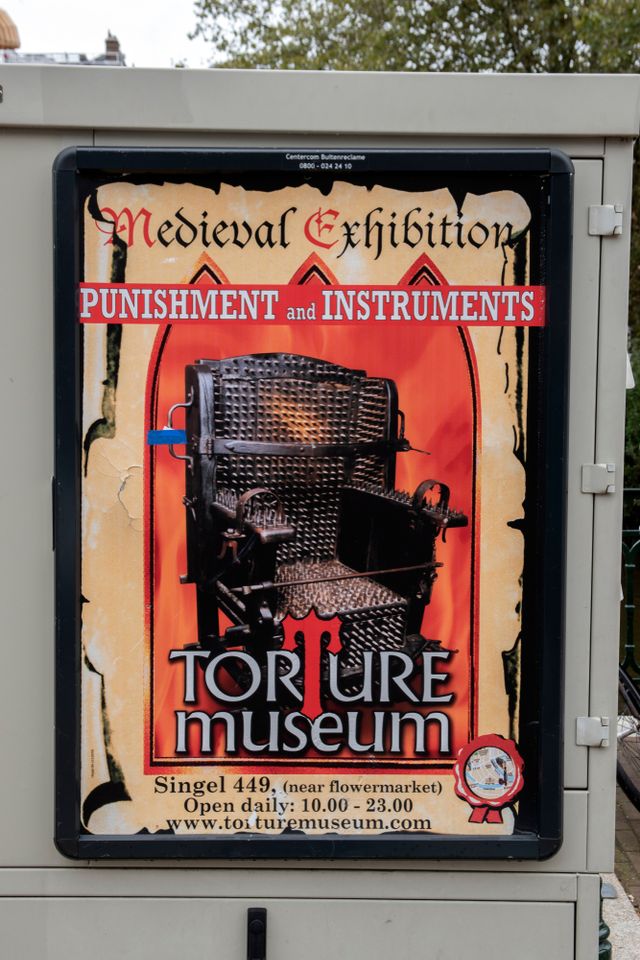 Torture Museum di Amsterdam, Belanda Foto: Shutter Stock