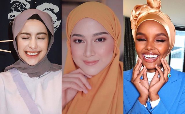 Gaya hijab sepanjang 2019  Foto: Instagram @aghniapunjabi @halima @ninazatulini22