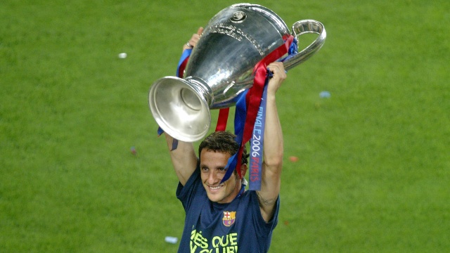 Juliano Belletti, pahlawan Barcelona di Final Liga Champions 2006. Foto: AFP/CESAR RANGEL