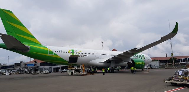 Airbus A330-900 NEO, pesawat berbadan lebar pertama milik Citilink. Foto: Dok. Citilink