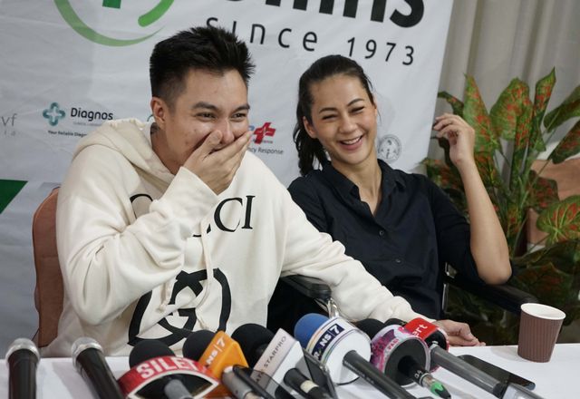Artis Baim Wong dan Paula Verhouven