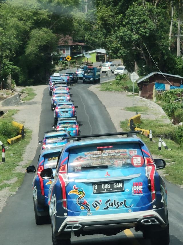 Touring 5.000 Km Pajero Indonesia One ke Tana Toraja (95060)