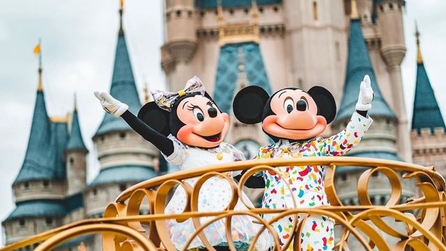 Mickey dan Minnie Mouse di Walt Disney World Foto: Instagram/Walt Disney World