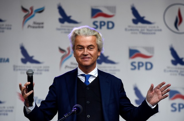 Anggota Parlemen Belanda, Geert Wilders. Foto: MICHAL CIZEK / AFP