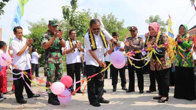 Bupati Blora Resmikan 6 Kampung KB di Kecamatan Randublatung