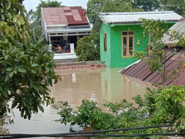 Kondisi Banjir Perumahan Pondok Gede Permai