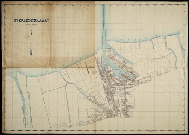 Kanal Banjir Barat diambil pada tahun 1930