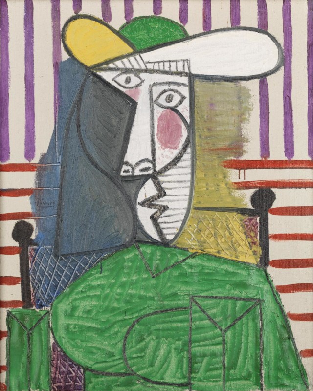 Lukisan Pablo Picasso berjudul 'Bust of a Woman'  Foto: Tate Modern 