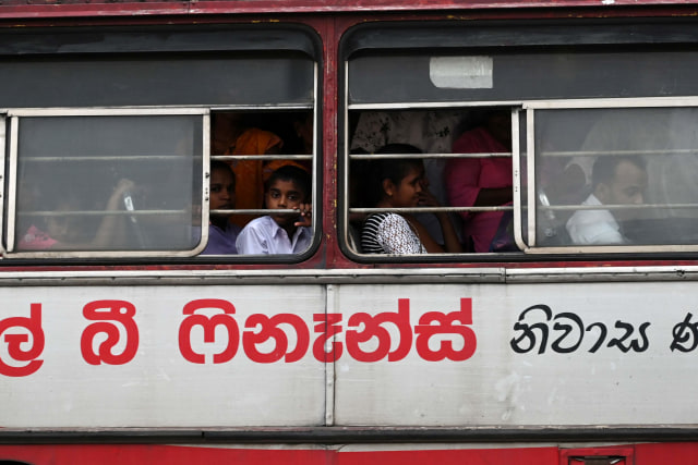 Bus di Sri Lanka