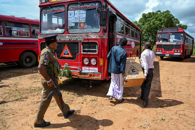 Bus di Sri Lanka