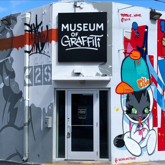 Museum of Graffiti di Miami. Foto: Instagram @museumofgraffiti