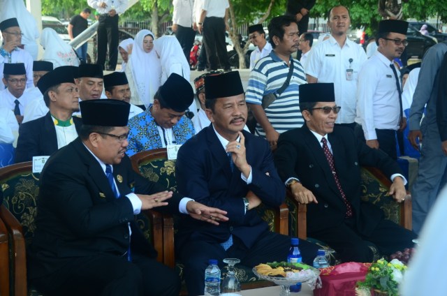 Wali Kota Batam, Wakil Wali Kota dan Ka Kankemenag Batam. Foto : Rega/kepripedia.com