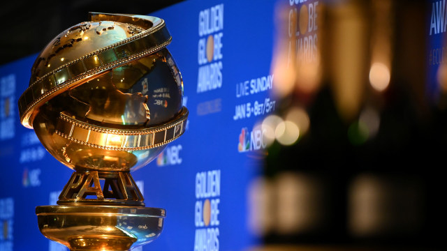Trophy Golden Globes. Foto: AFP/Robyn BECK