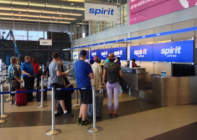 Konter check-in Spirit Airlines di Bandar Udara Internasional O'Hare
 Foto: Dok. Wikimedia Commons