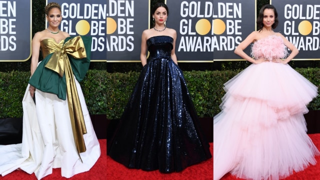 Penampilan glamor selebiriti Hollywood di Golden Globes 2020. Foto: Valerie Macon/ AFP