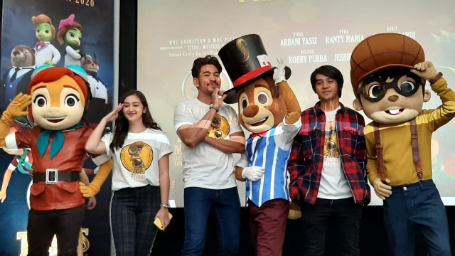 Pengisi suara film animasi Titus-Mysteri of The Enygma