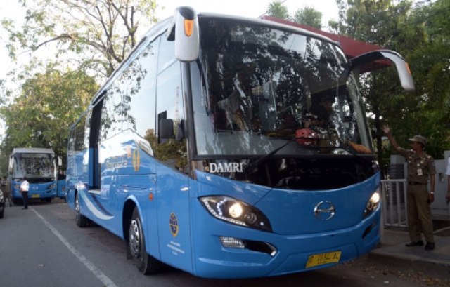 Bus Rapid Transit (BRT) di Makassar, (Ist).