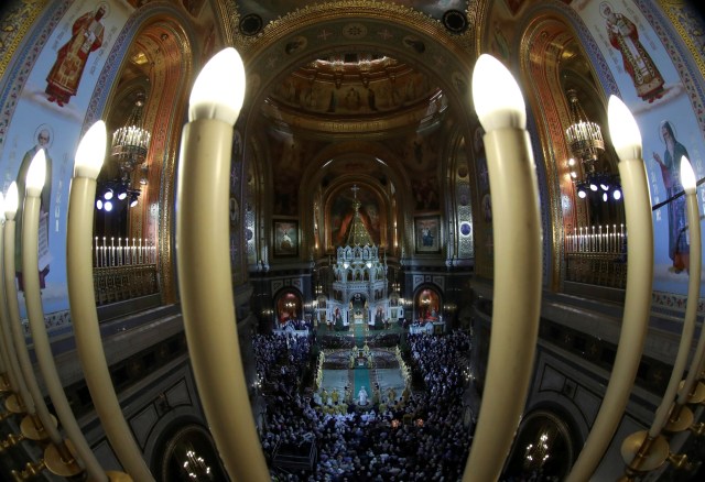 Natal Ortodoks di Russia