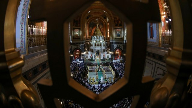 Natal Ortodoks di Russia