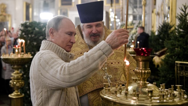 Natal Ortodoks di Russia