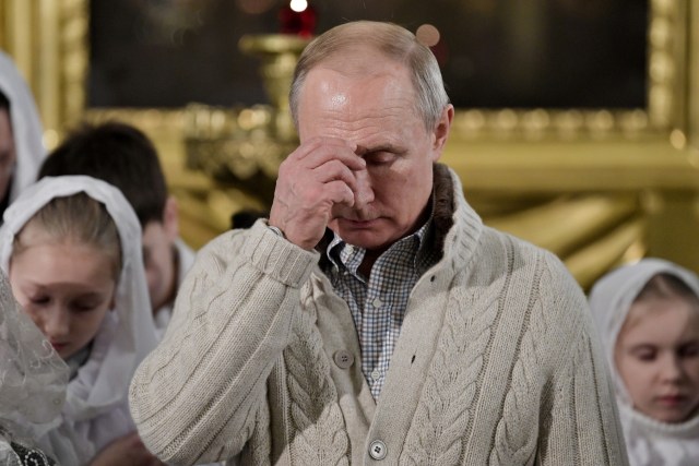 Natal Ortodoks di Russia