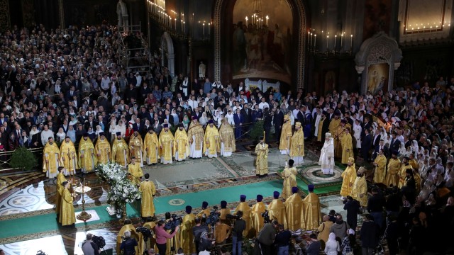 Natal Ortodoks di Russia