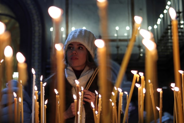 Natal Ortodoks di Russia