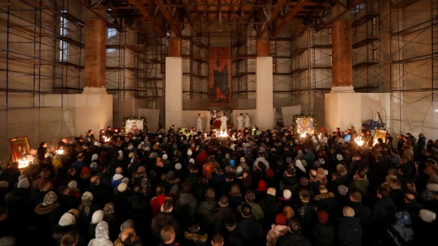Natal Ortodoks di Russia