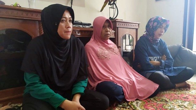Suasana kediaman keluarga Lina