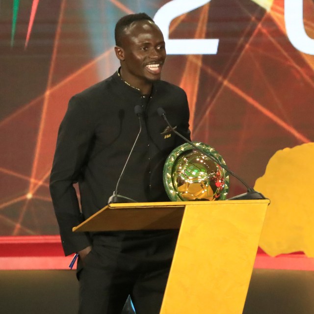 Sadio Mane, Pemain Terbaik Afrika 2019. Foto: Khaled DESOUKI / AFP